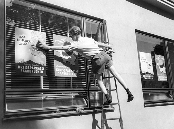 Umstellung auf D-Mark im Saarland 1959