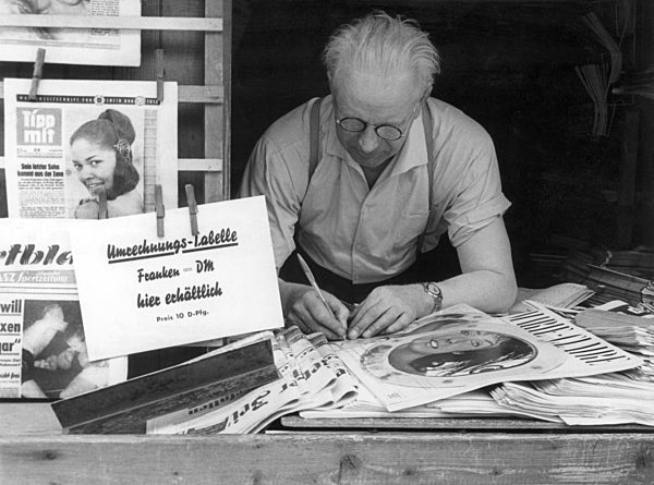 Umstellung auf D-Mark im Saarland 1959