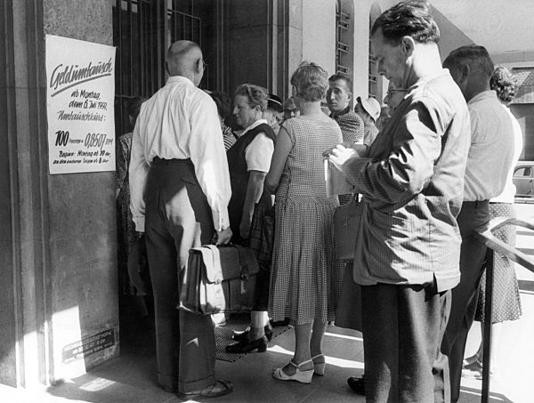 Umstellung auf D-Mark im Saarland 1959
