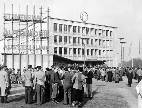 International Automobile Exhibition in Frankfurt 1955