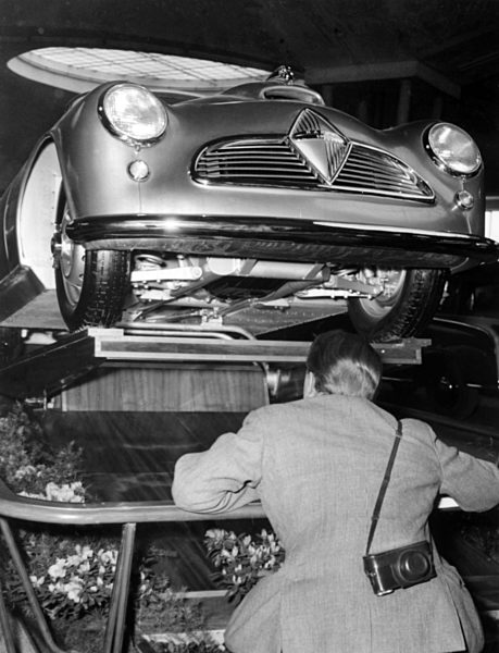 International Automobile Exhibition in Frankfurt 1953