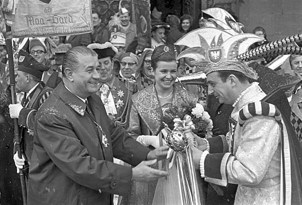Frankfurter Karnevalsvereine im Neuen Jahr 1963