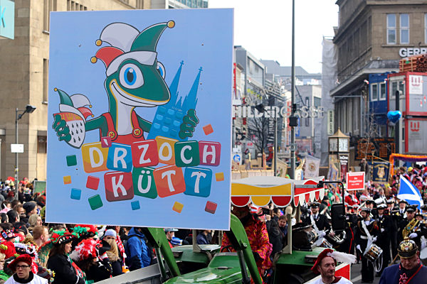 Rosenmontagszug in Köln