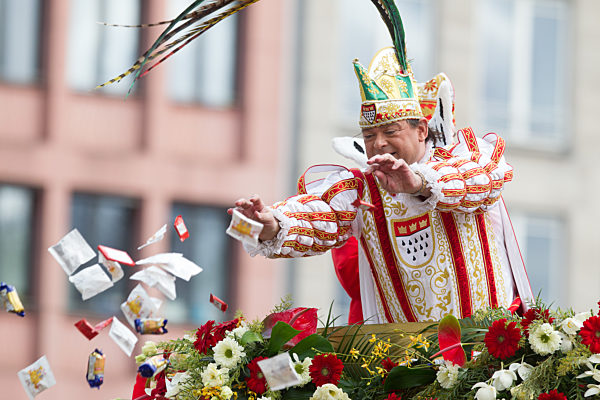 Karneval - Rosenmontag 2016 in Köln