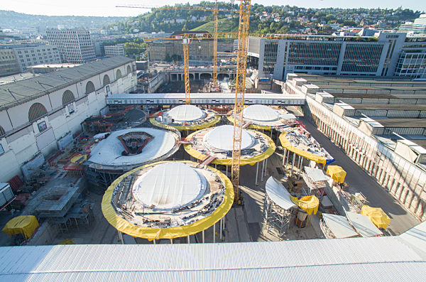 Baustelle Stuttgart 21