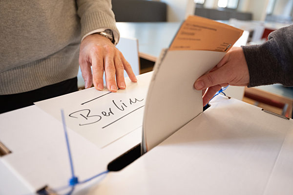 Landtagswahl – Wahllokal Berlin