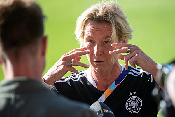Frauen-Fußball-EM 2022 - Abschlusstraining Deutschland