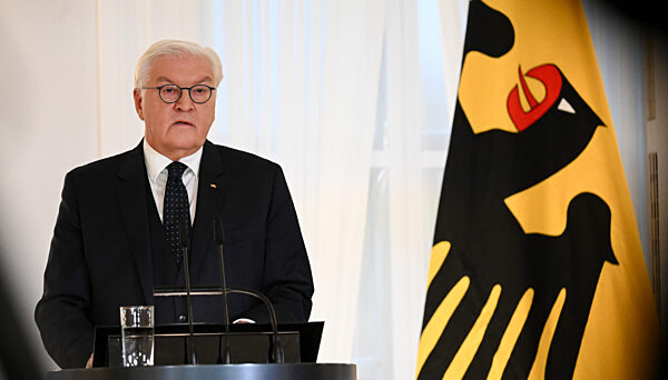 Nach dem Bruch der Ampel-Koalition - Steinmeier