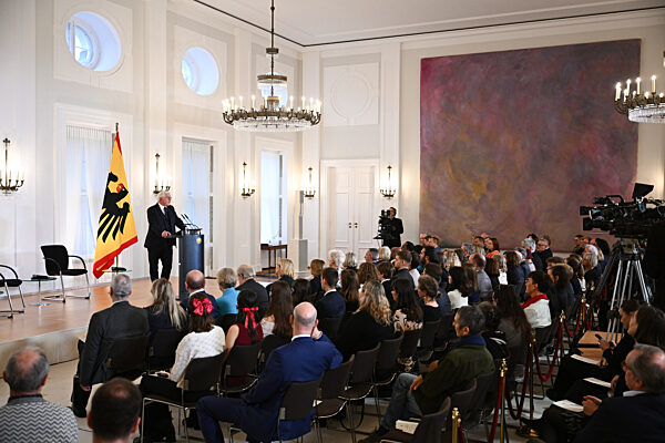 Nach dem Bruch der Ampel-Koalition - Steinmeier