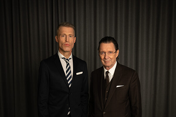 Autoren Stuckrad-Barre und Suter