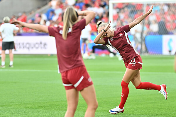 Frauenfußball-EM - Schweiz - Norwegen