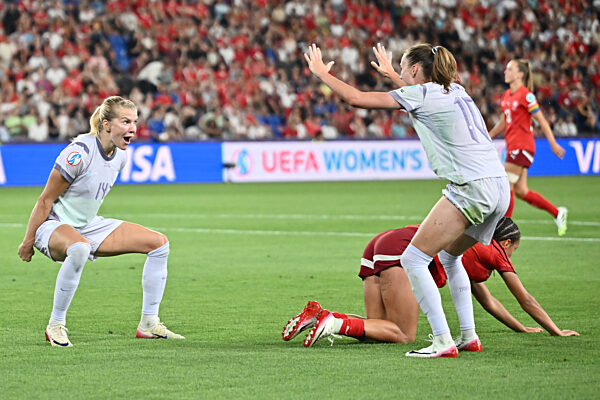 Frauenfußball-EM - Schweiz - Norwegen