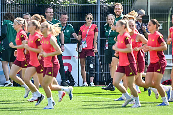 Frauenfußball-EM - Training Deutschland