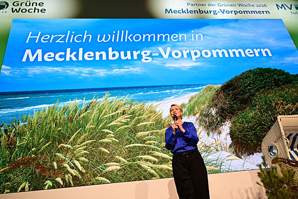 Beginn der 90. Internationalen Grünen Woche