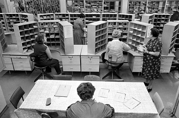 DDR - Bahnpostamt Leipzig