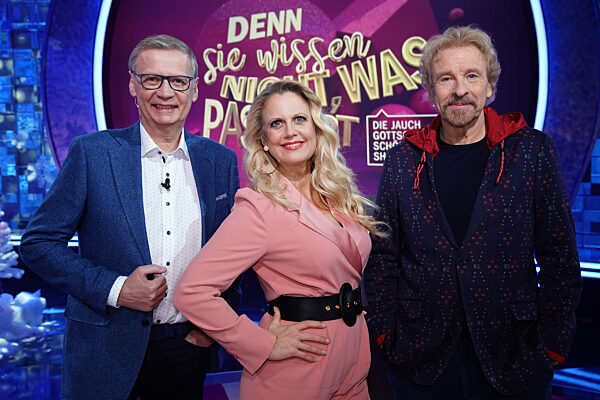 Denn sie wissen nicht, was passiert! Die Jauch-Gottschalk-Schöneberger-Show