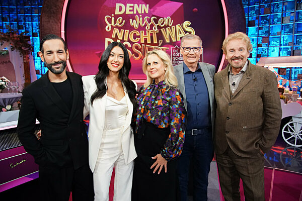Denn sie wissen nicht, was passiert! Die Jauch-Gottschalk-Schöneberger-Show