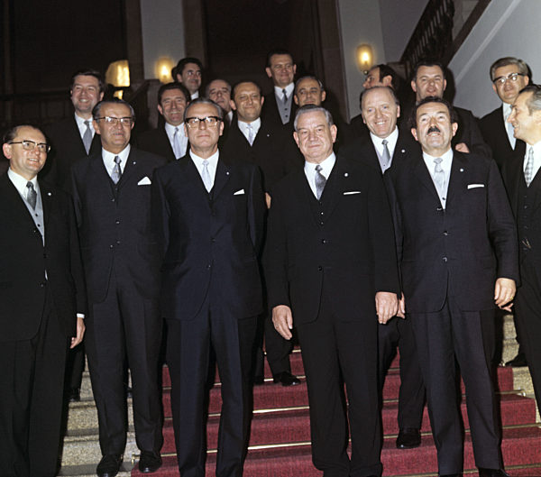 The Bavarian state government 1970