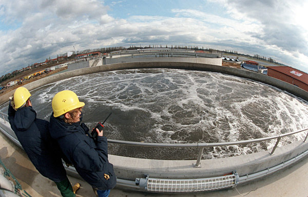 Ein Gemeinschafts-Klärwerk in der Lutherstadt Wittenberg hat vor wenigen...