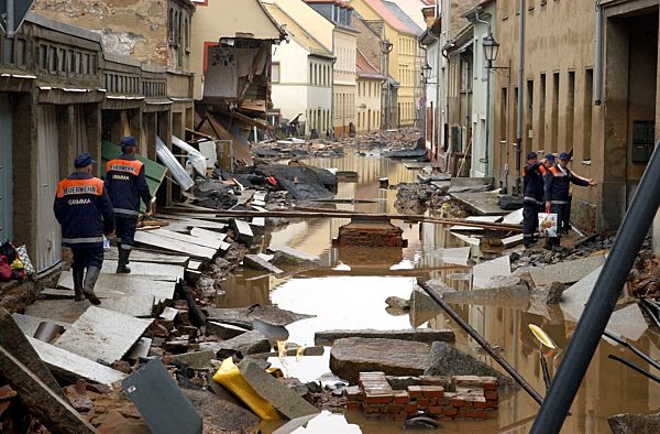 Hochwasser in Grimma