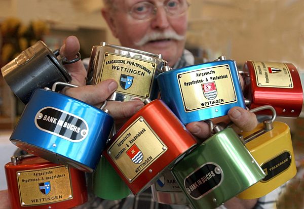 Sparbüchsen-Ausstellung