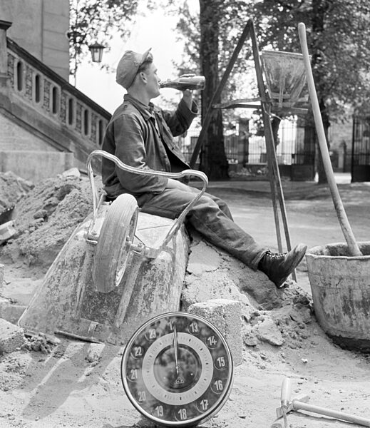 Pünktlich wie die Maurer