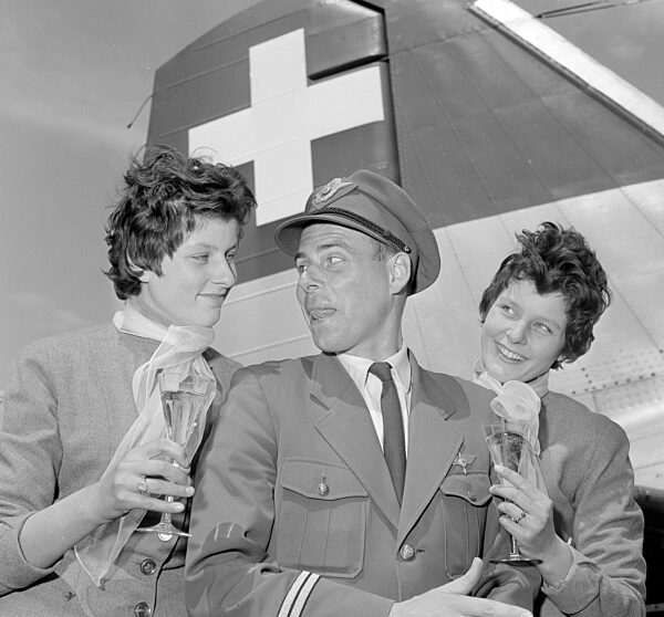 Als erster deutscher Pilot bei schweizer Luftverkehrsgesellschaft