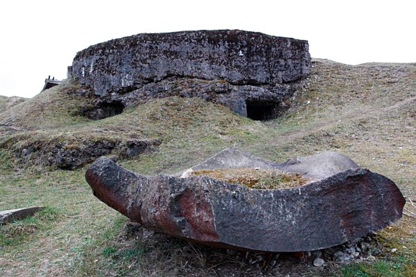 Außenansicht des Fort Vaux