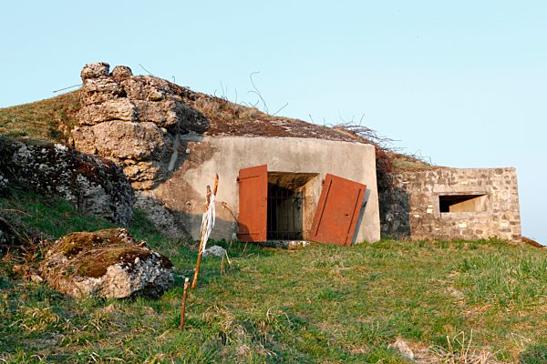 Außenansicht des Fort Douaumont