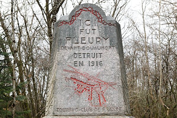 Das zerstöstes Dorf von Fleury