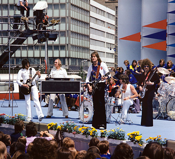DDR - Puhdys spielen in Ost-Berlin