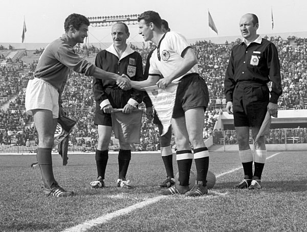 Soccer World Cup 1962 - Germany - Yugoslavia 0-1