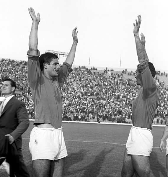 Soccer World Cup 1962 - Germany - Yugoslavia 0-1