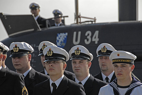 Indienststellung U-Boot U 34