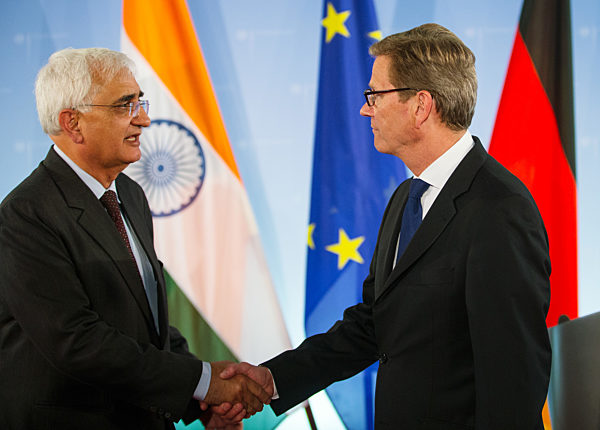 Westerwelle trifft Khurshid