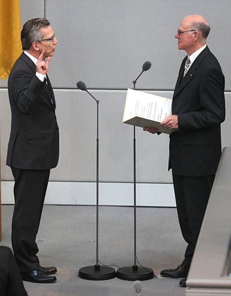 Kanzlerwahl und Vereidigung Bundeskabinett