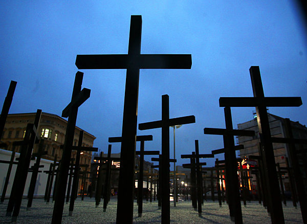 Mahnmal am Checkpoint Charlie