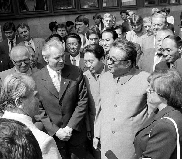 GDR - Kim II-sung in Dresden