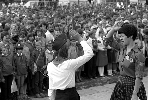 DDR - Pioniertreffen - Appell