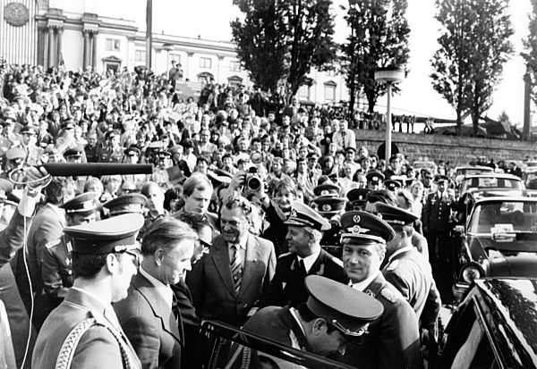 DDR - Jähn und Bykowski Besuch in Dresden, 1978
