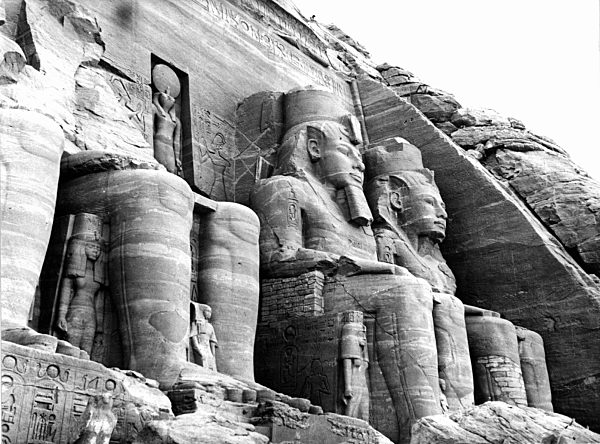 Ramses-Tempel von Abu Simbel in Ägypten