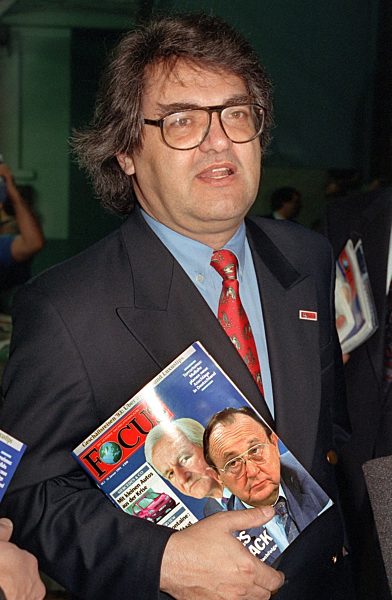 Erste Ausgabe des Nachrichtenmagazins "Focus"