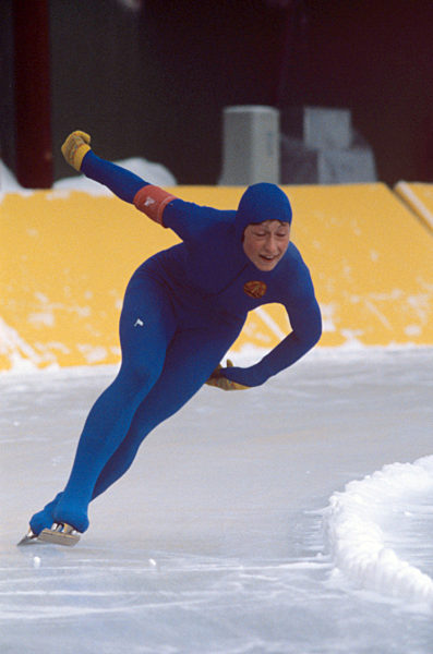 Olympic Winter Games - Lake Placid 1980 - Speed Skating - Sylvia Albrecht