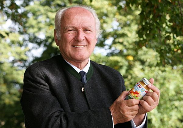 Der Geschäftsführer des Babynahrungsherstellers Hipp GmbH, Claus Hipp...