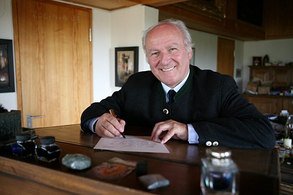 Claus Hipp, Geschäftsführer des Babynahrungsherstellers Hipp GmbH...