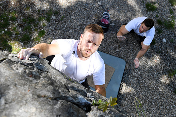 Sommertraining der Rennrodler