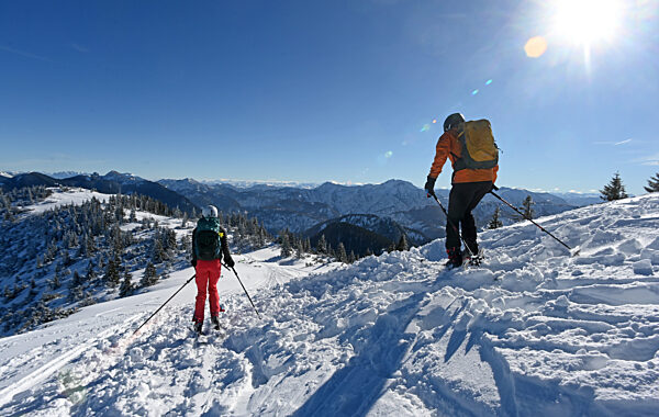 Ausflügler am Hirschberg