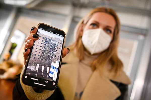 Ukraine-Konflikt - Flüchtlingsunterkunft in München