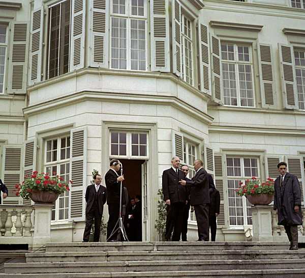 Konrad Adenauer und Charles de Gaulle