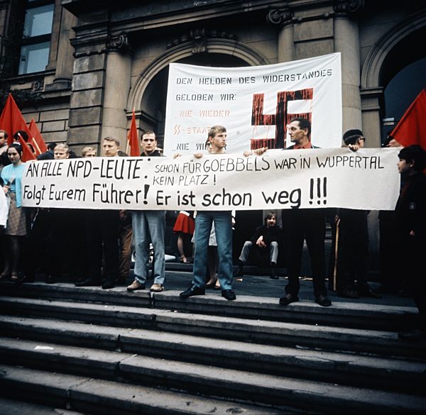 Demonstration gegen NPD